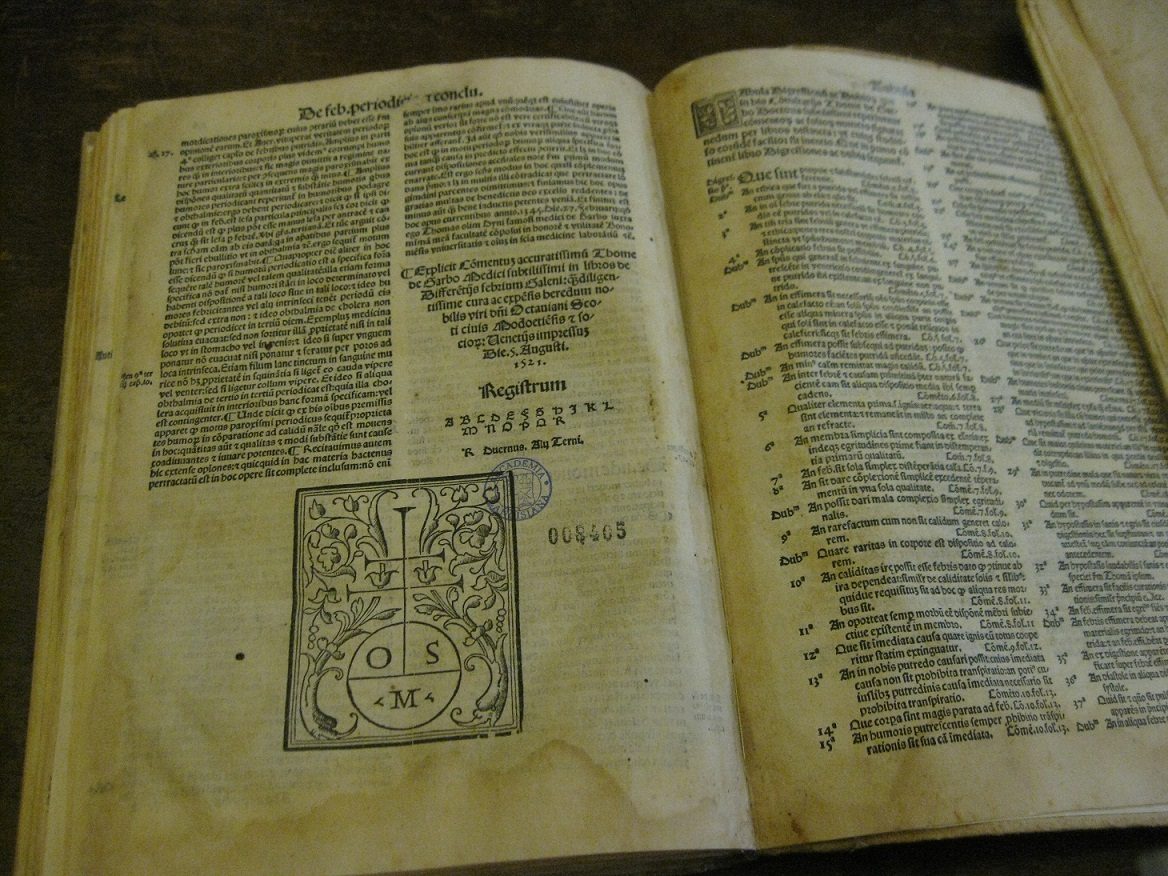 Accademia Lancisiana's library.JPG